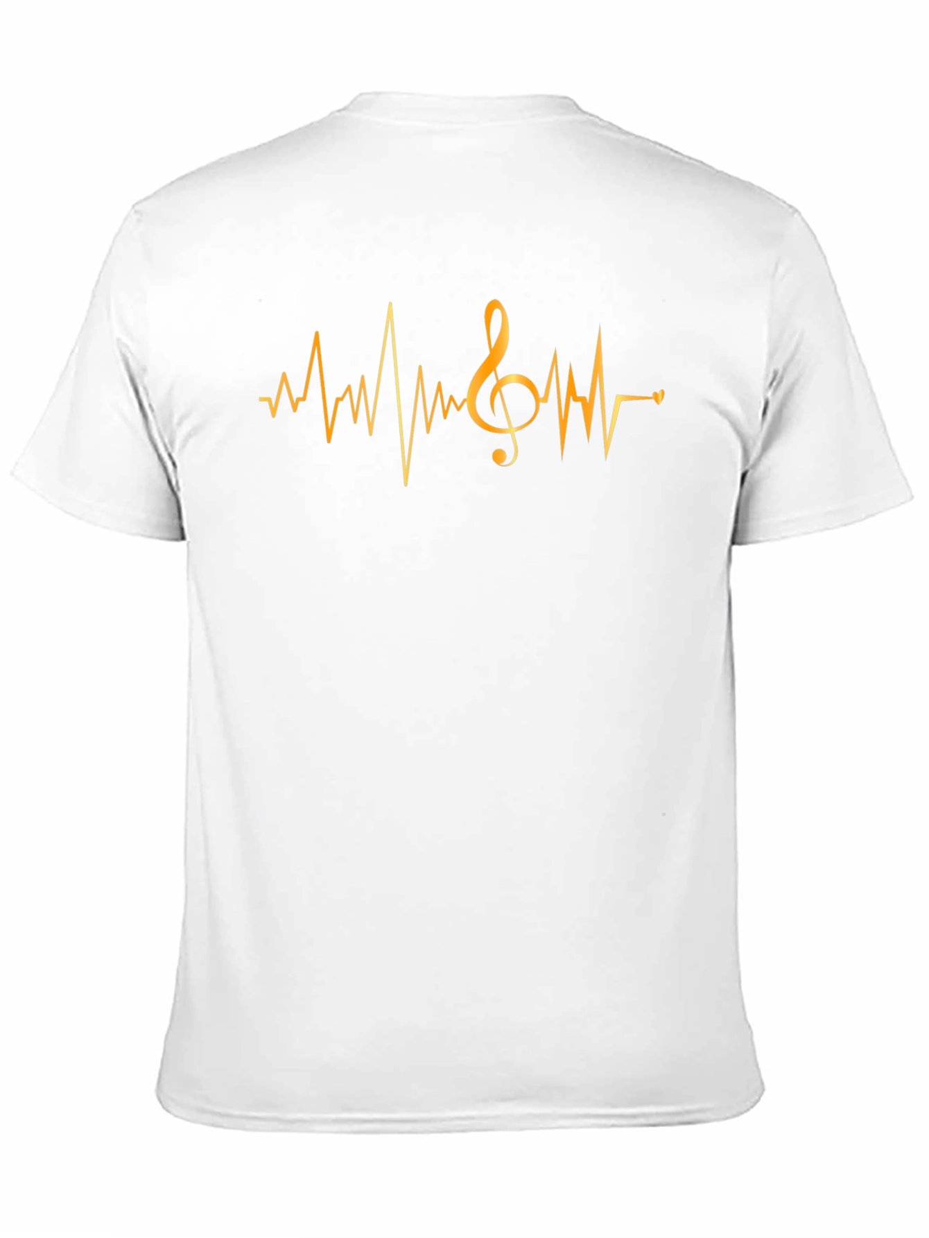 Music Heartbeat T-Shirt - Mens Graphic Tee
