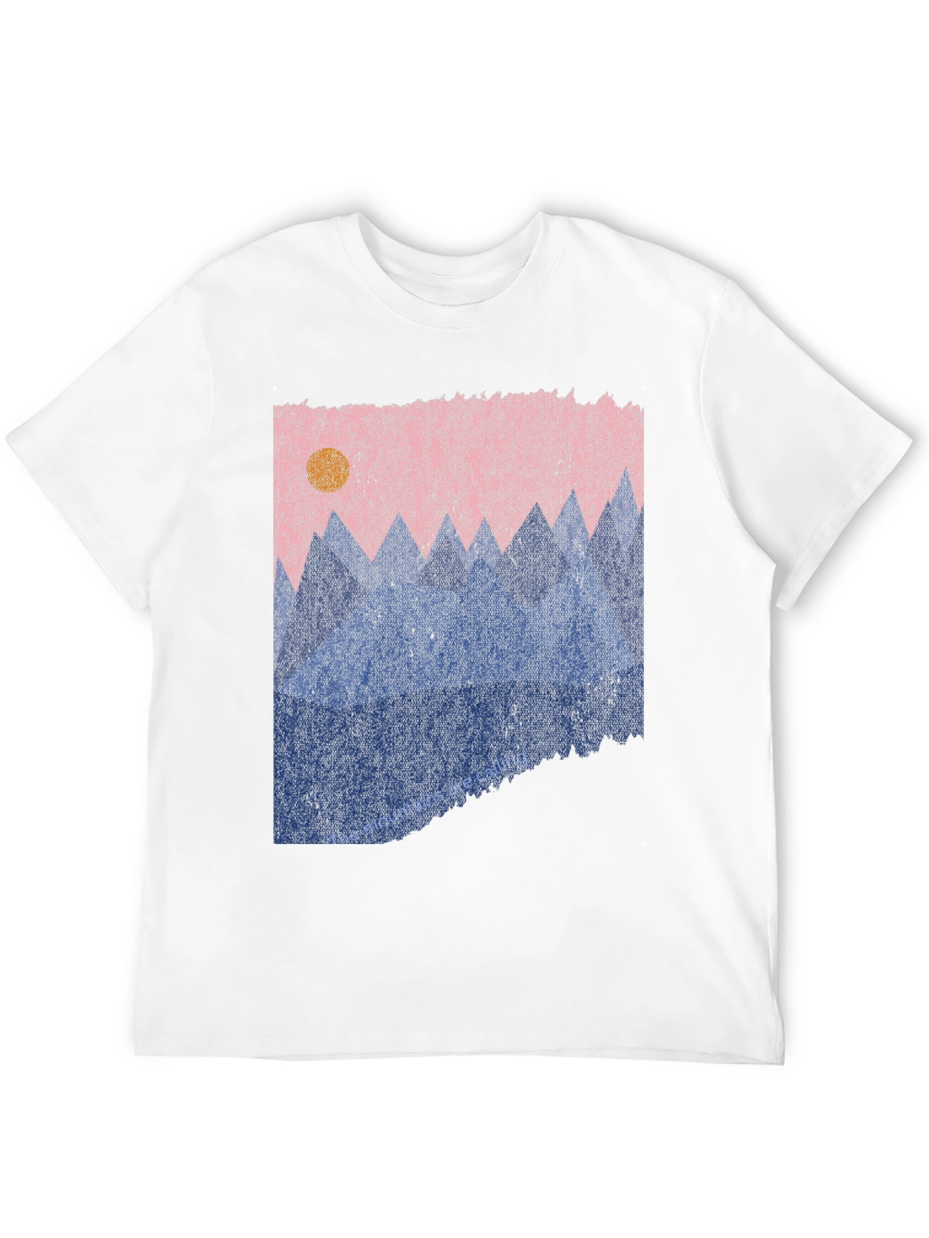 Mountains Calling Graphic Tee - Black Casual T-Shirt