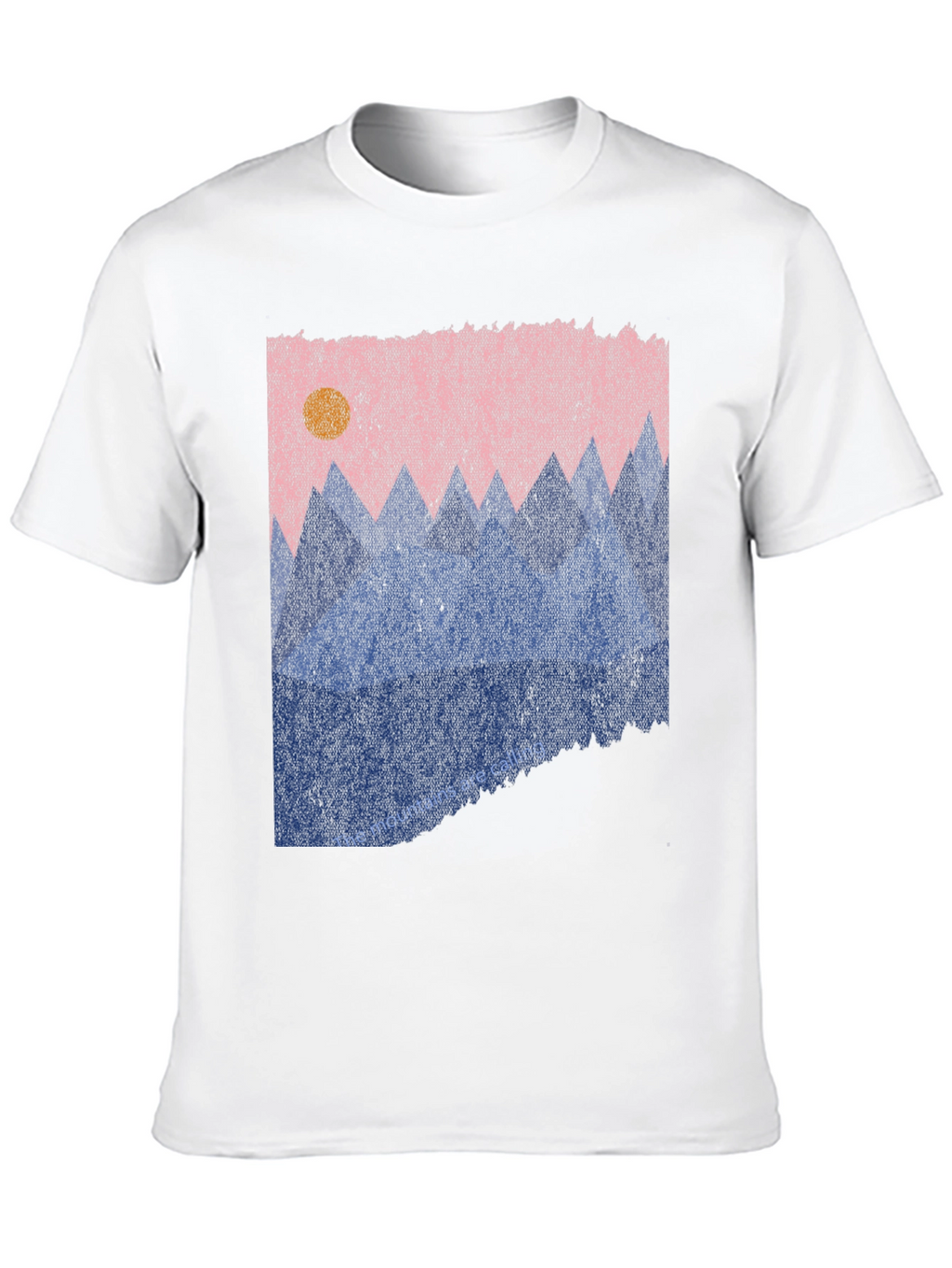 Mountains Calling Graphic Tee - Black Casual T-Shirt