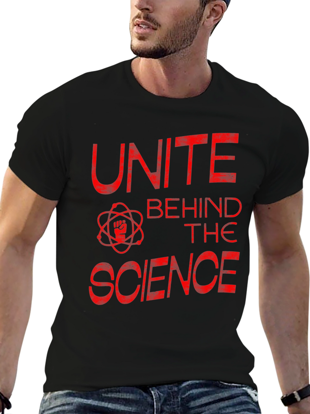 Unite Behind the Science Graphic T-Shirt