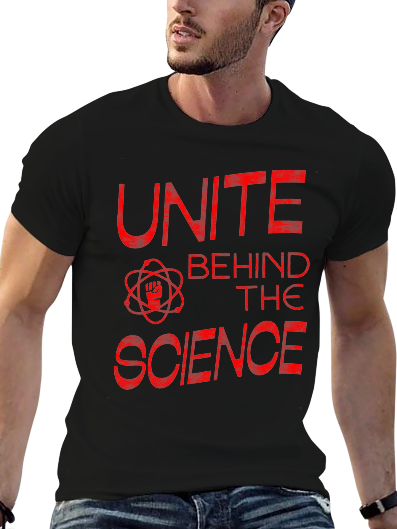 Unite Behind the Science Graphic T-Shirt