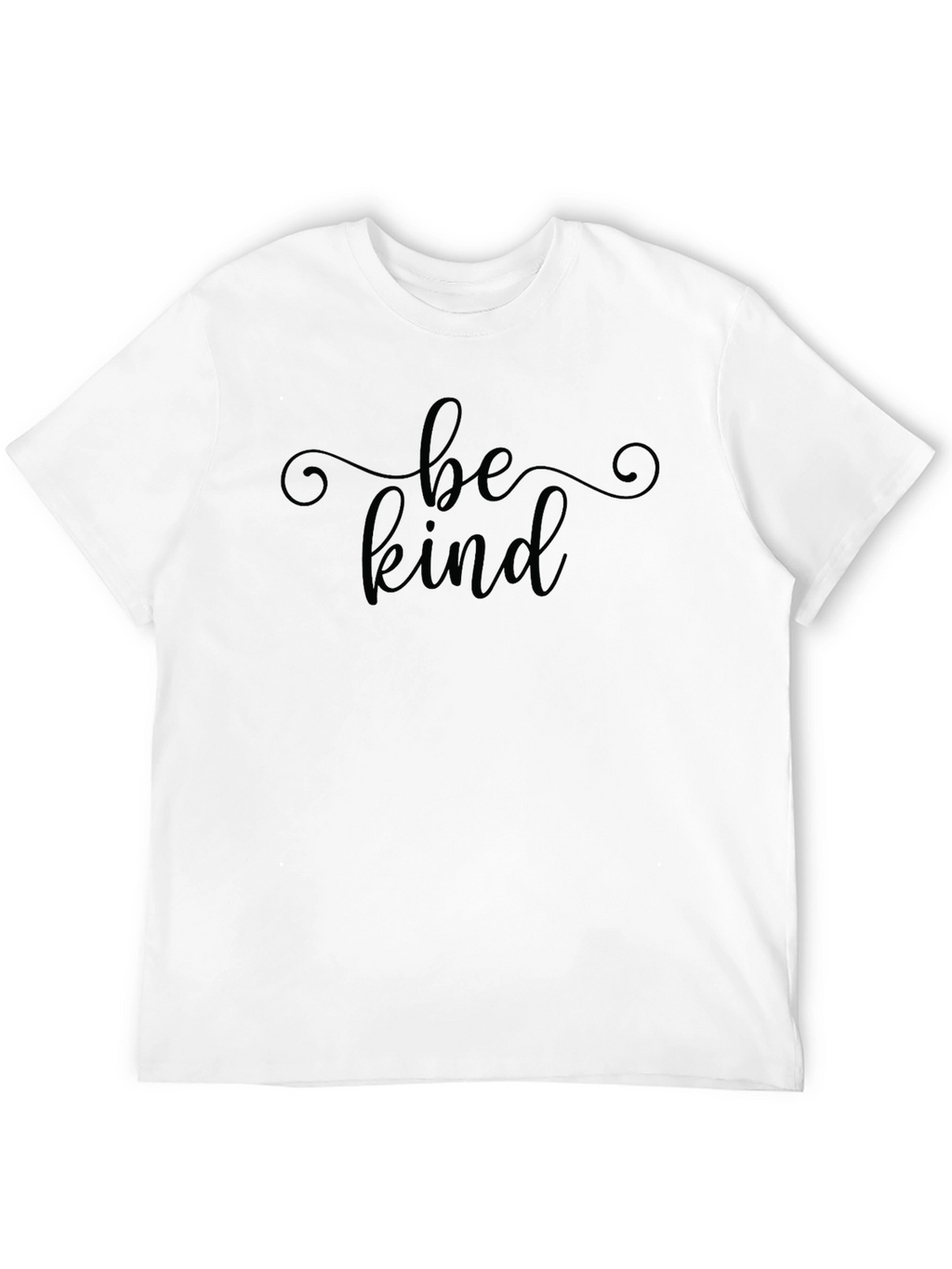 Be Kind Graphic Tee - Soft Black T-Shirt