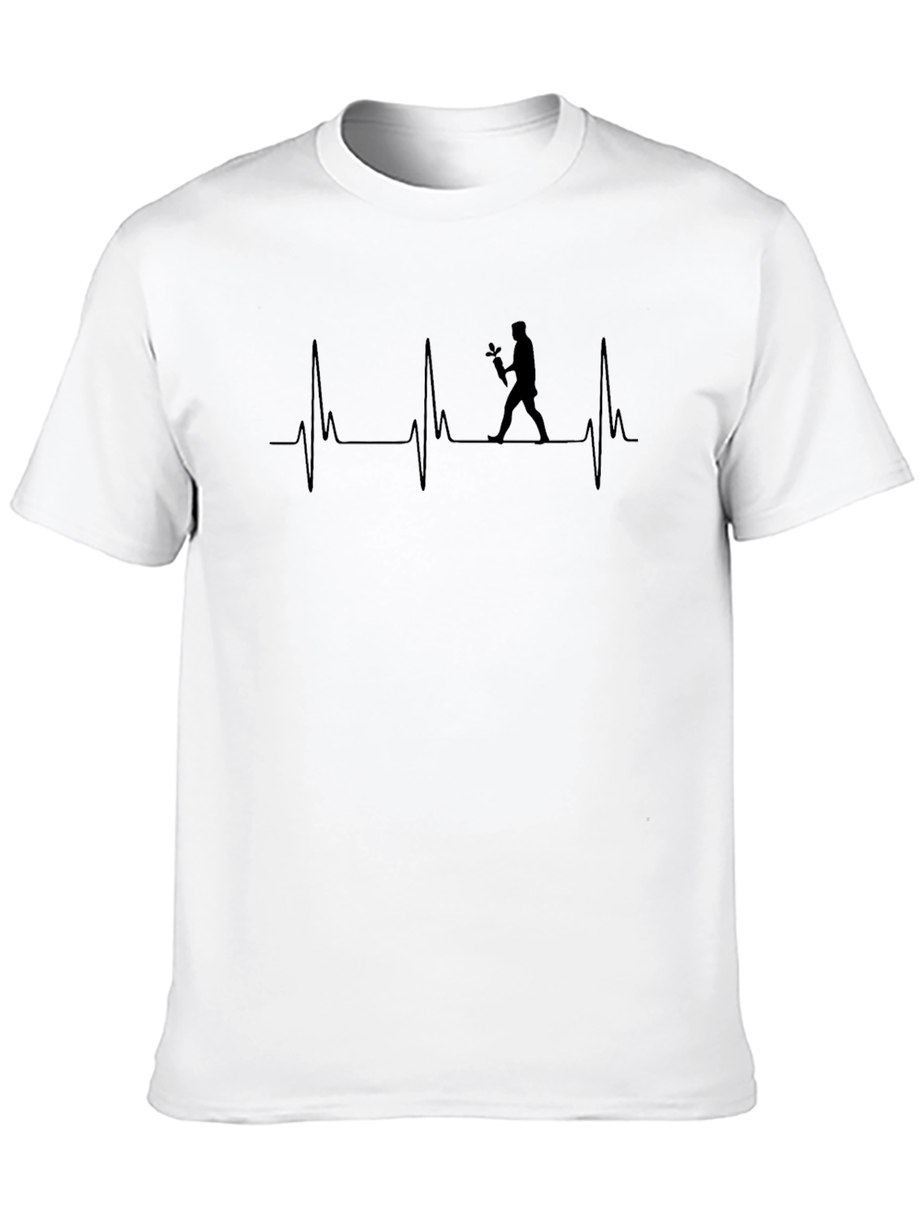 Gardener Heartbeat T-Shirt - Gardening Lover Tee