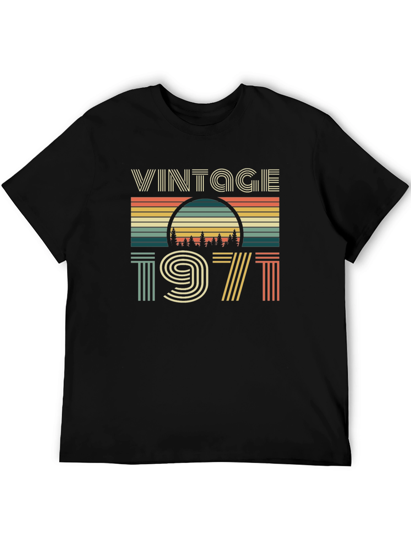 Vintage 1971 Graphic Tee - Retro Style
