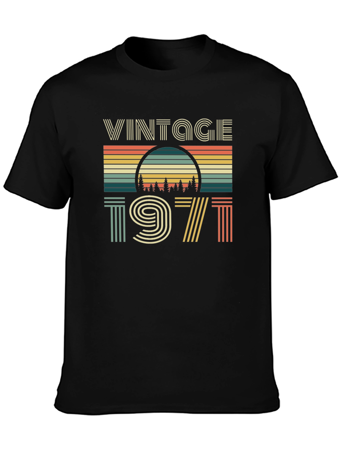 Vintage 1971 Graphic Tee - Retro Style