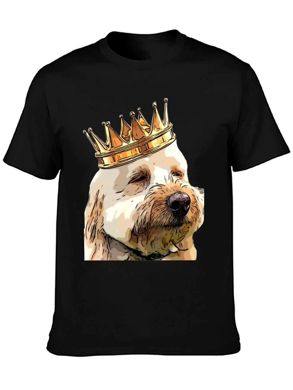 King Dog T-Shirt - Funny Pet Lover Tee