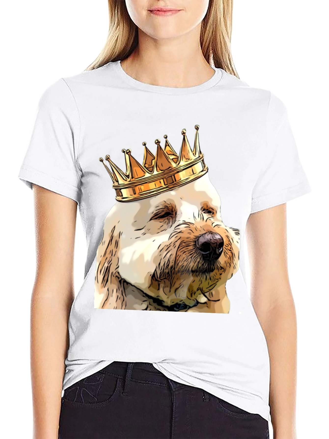 King Dog T-Shirt - Funny Pet Lover Tee
