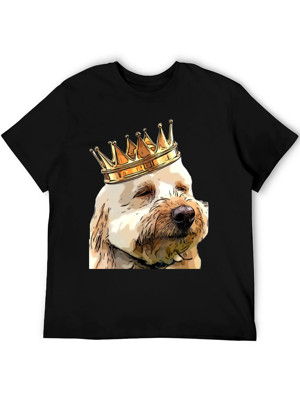 King Dog T-Shirt - Funny Pet Lover Tee
