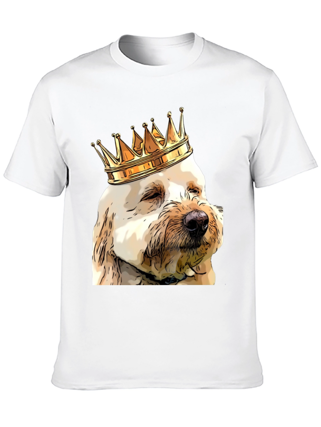 King Dog T-Shirt - Funny Pet Lover Tee