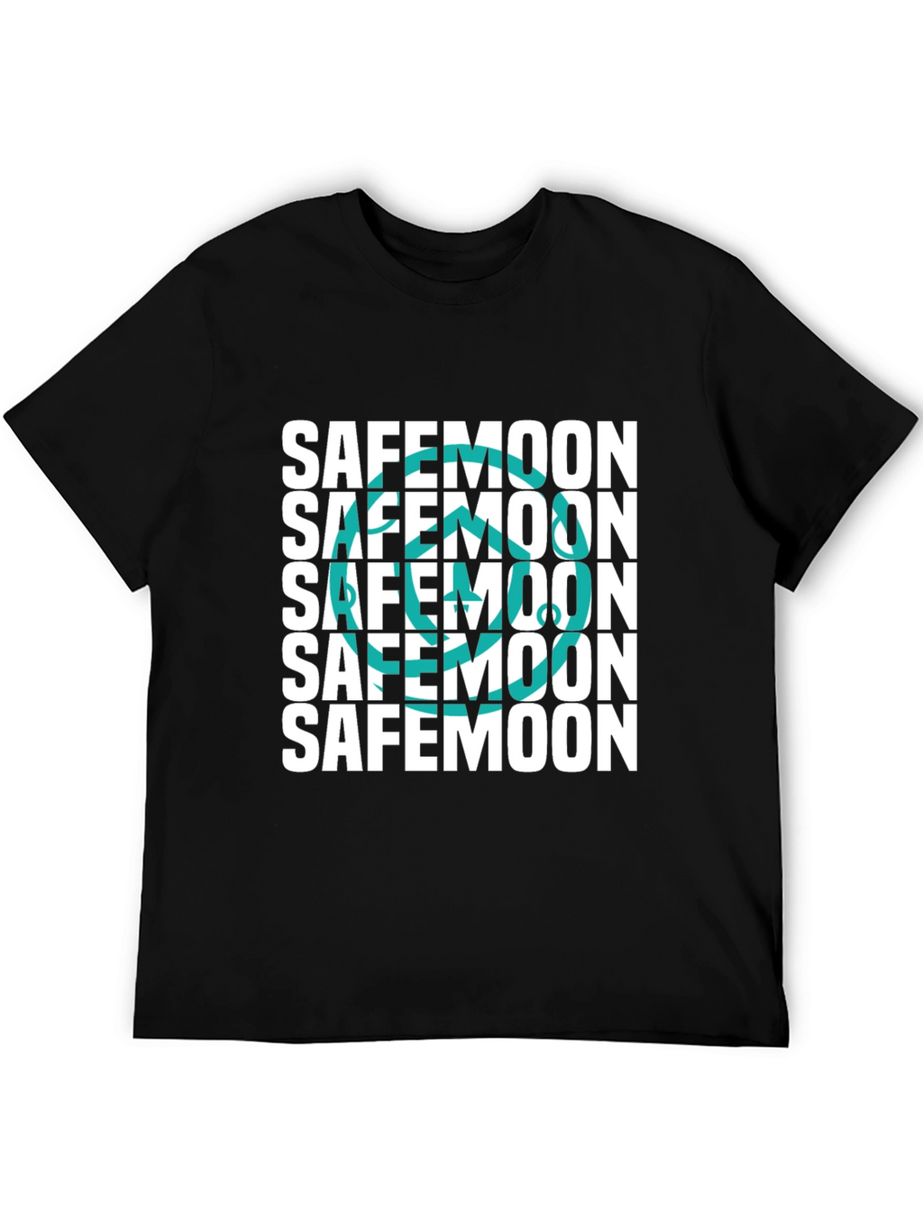 SafeMoon Crypto Black T-Shirt