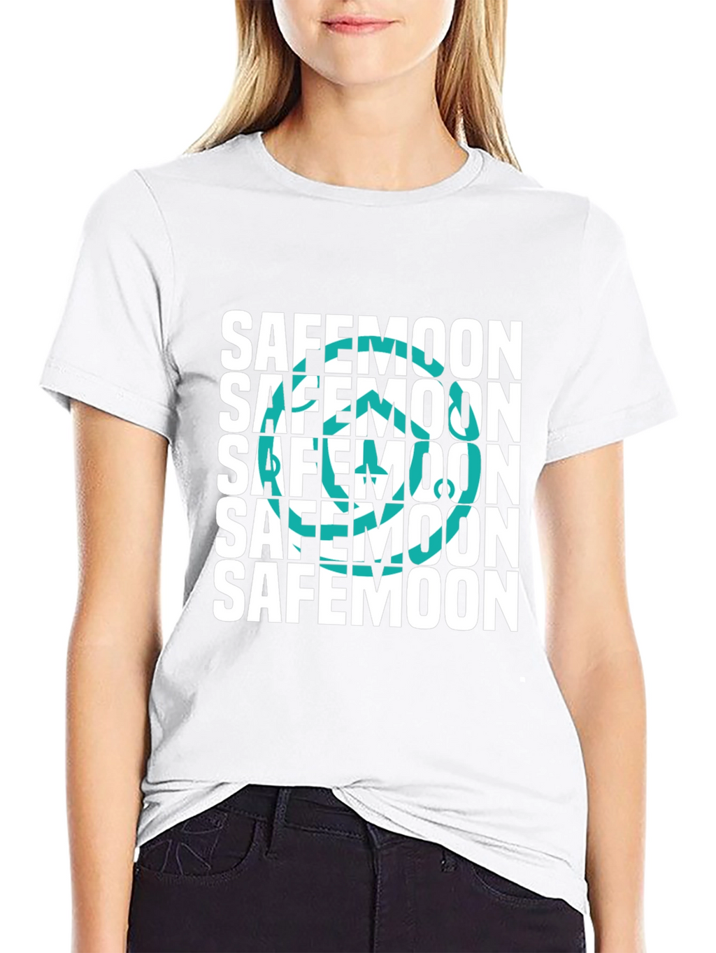 SafeMoon Crypto Black T-Shirt