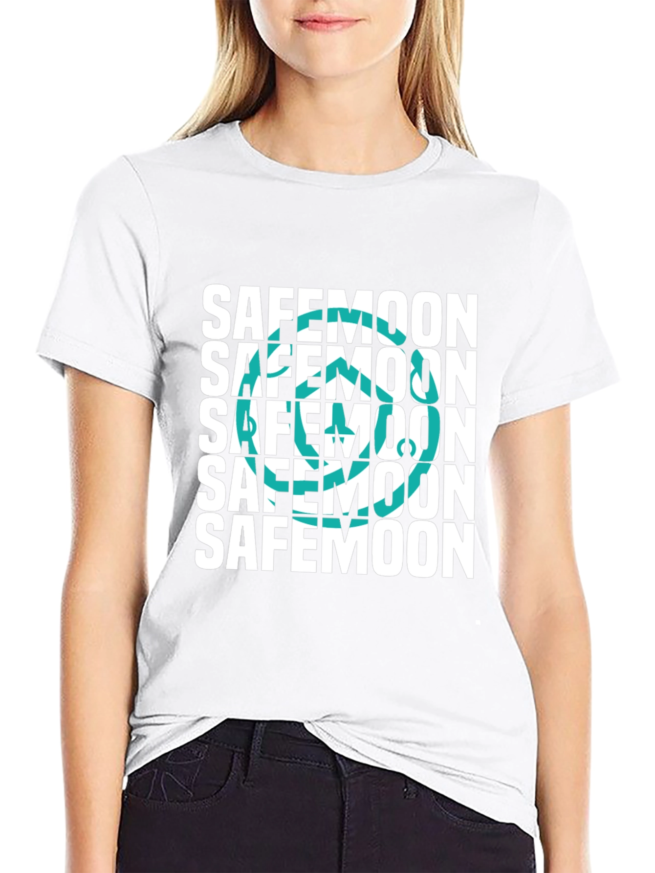 SafeMoon Crypto Black T-Shirt
