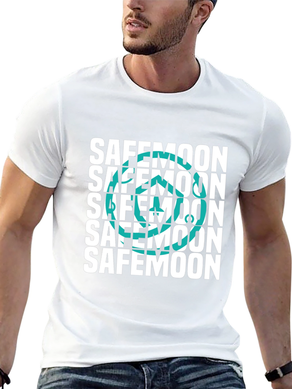 SafeMoon Crypto Black T-Shirt