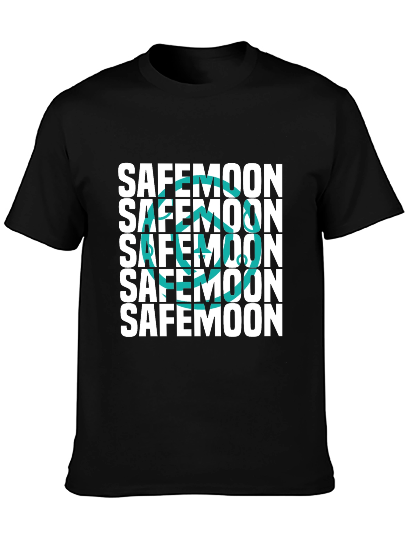 SafeMoon Crypto Black T-Shirt