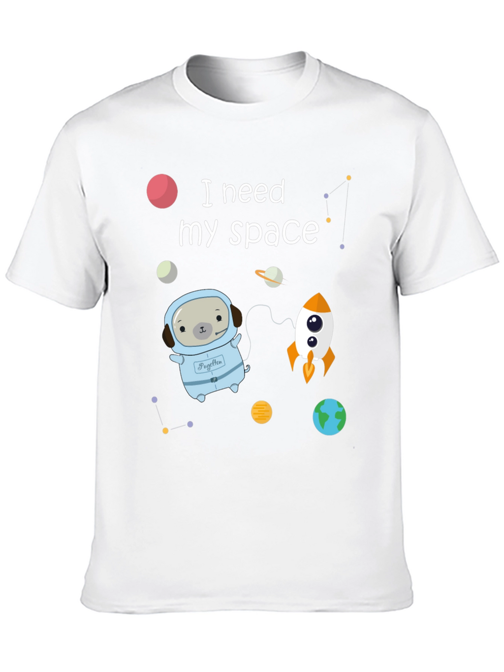 Space Pug T-Shirt