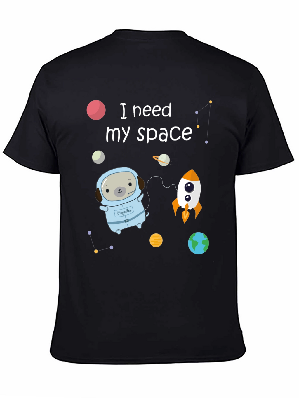 Space Pug T-Shirt
