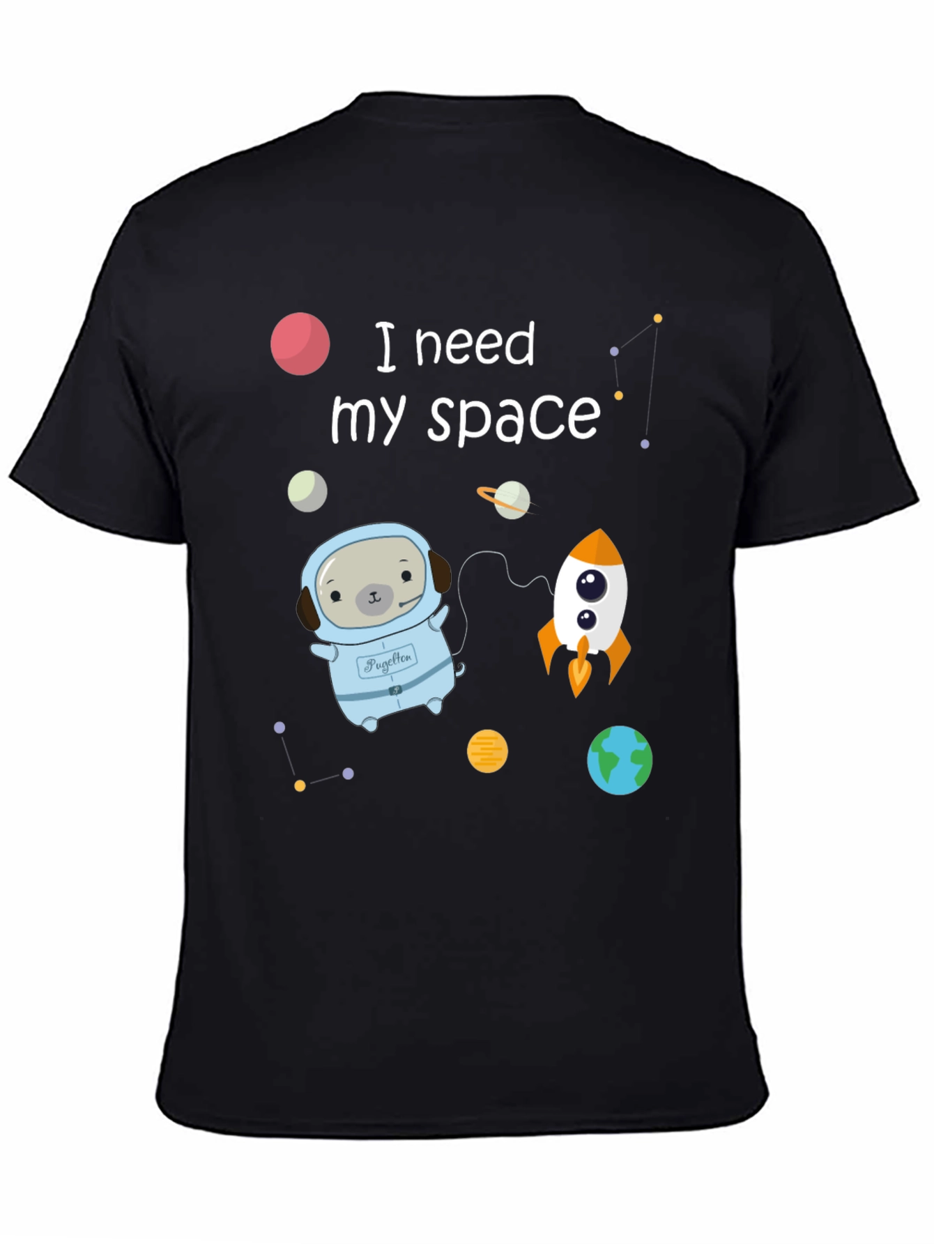 Space Pug T-Shirt