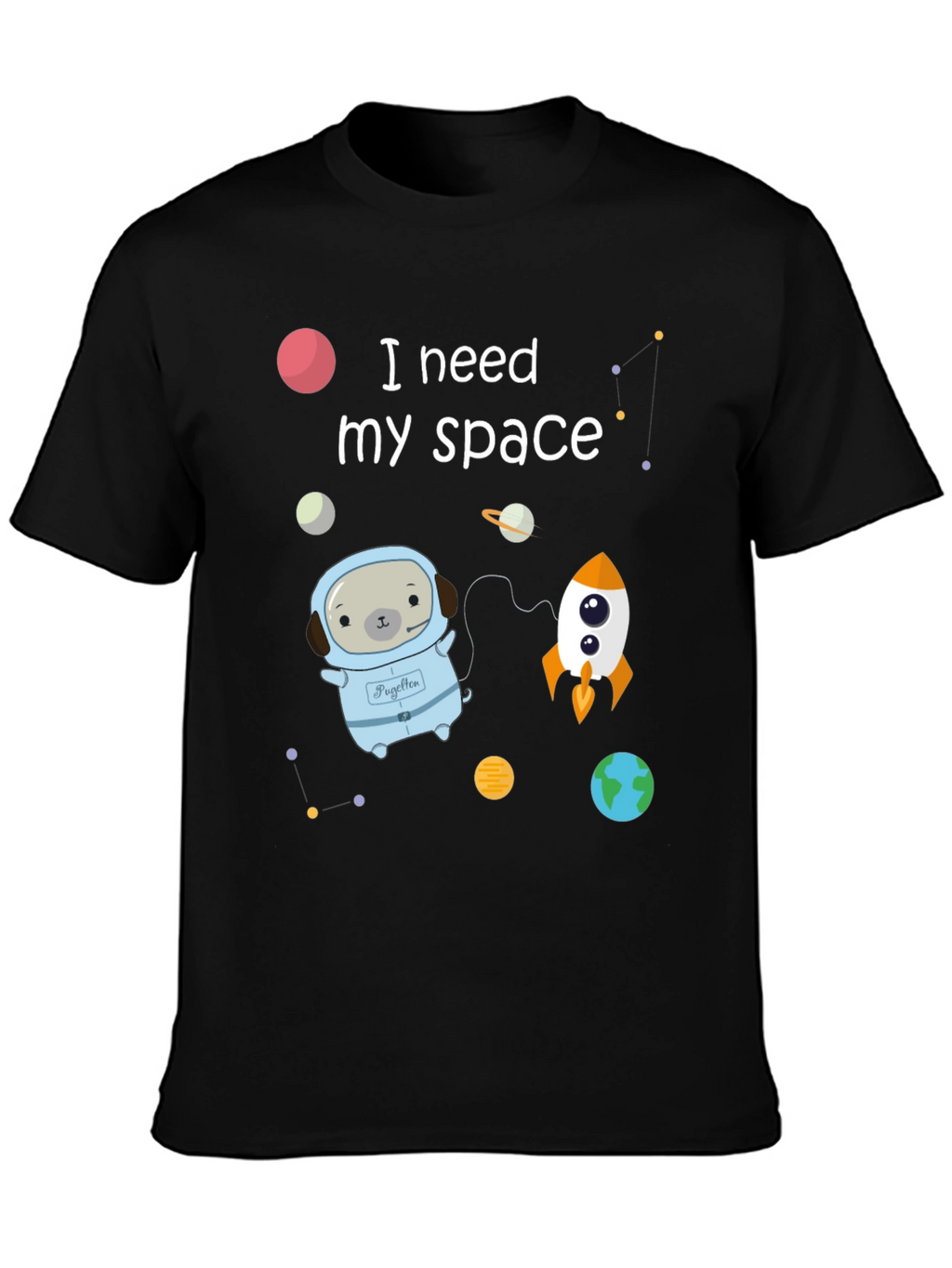 Space Pug T-Shirt