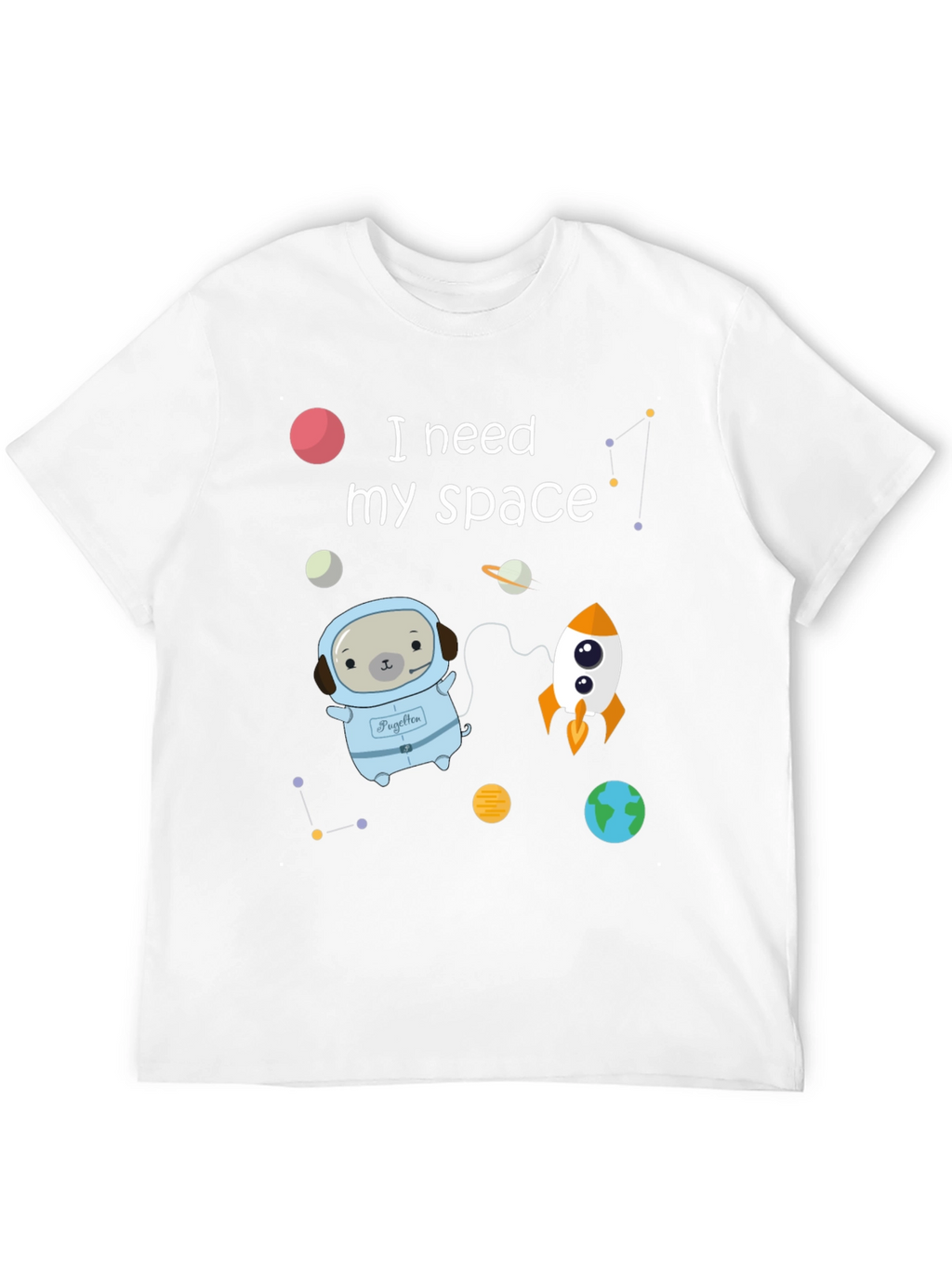 Space Pug T-Shirt
