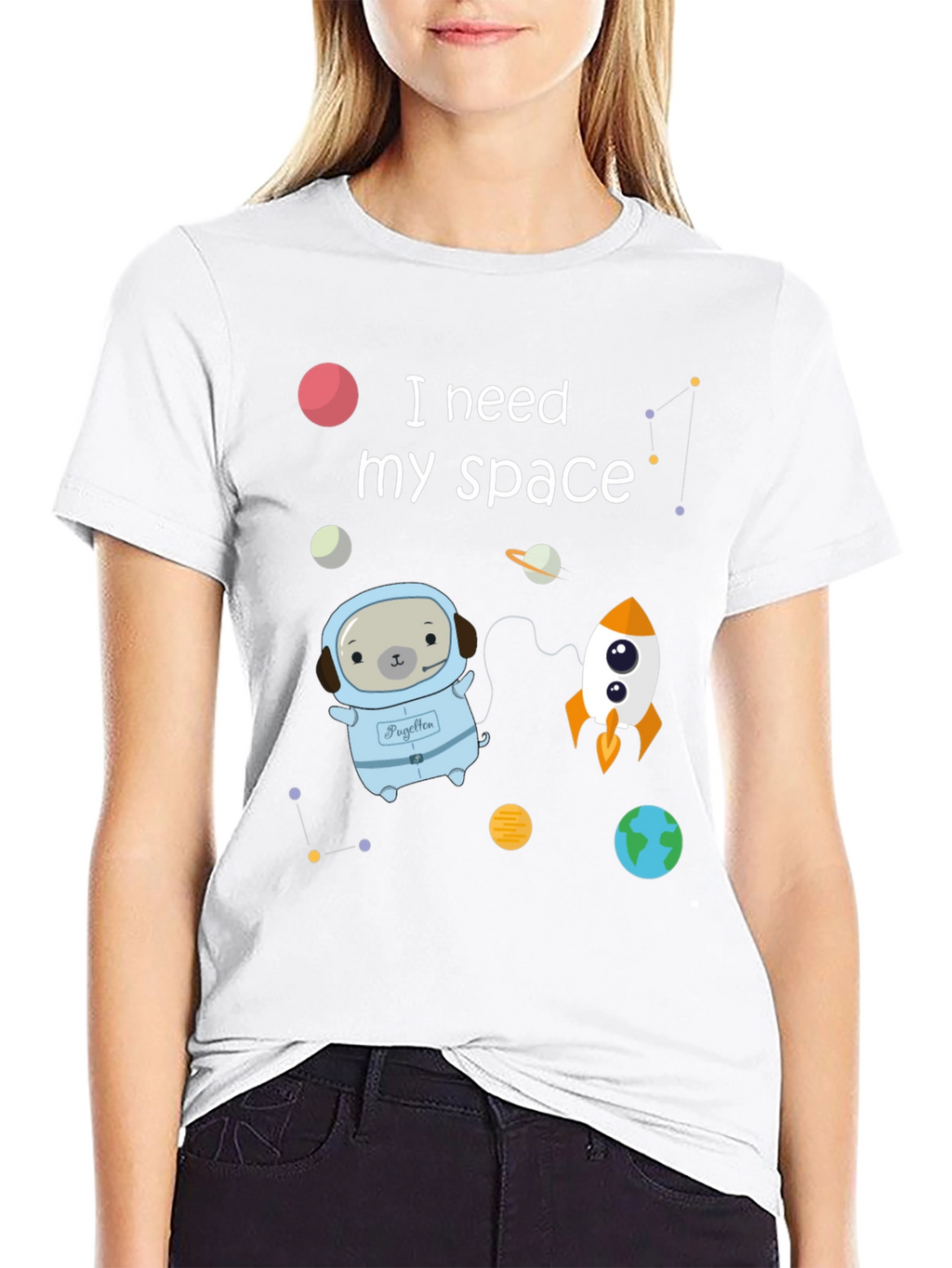 Space Pug T-Shirt
