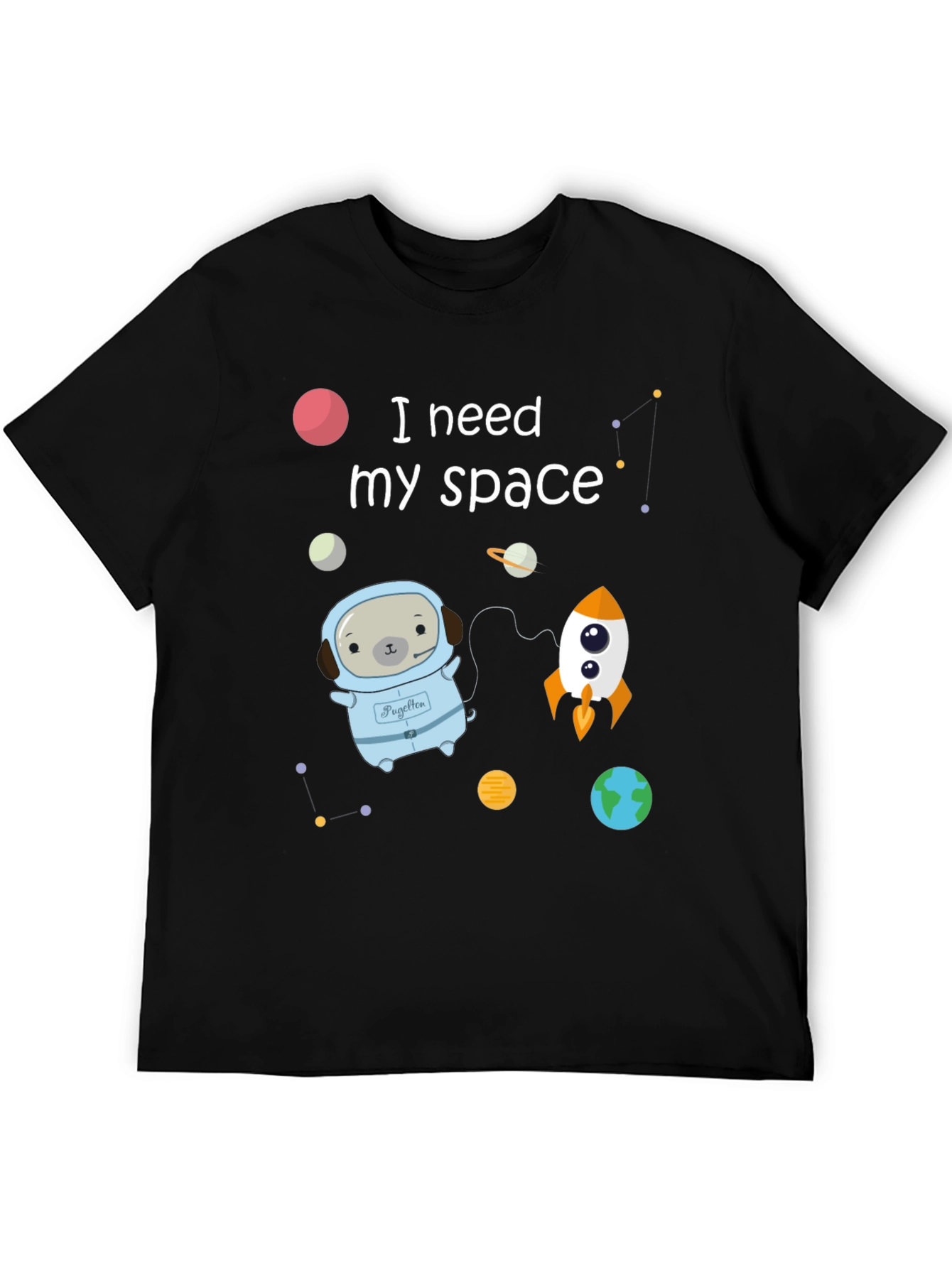 Space Pug T-Shirt