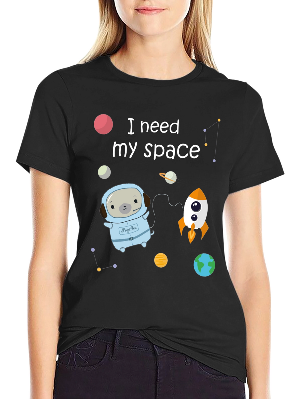 Space Pug T-Shirt