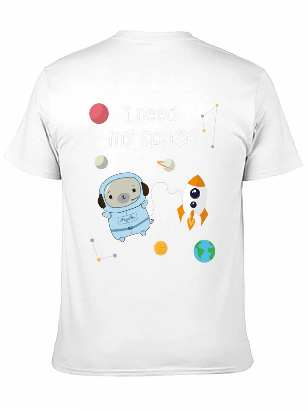 Space Pug T-Shirt