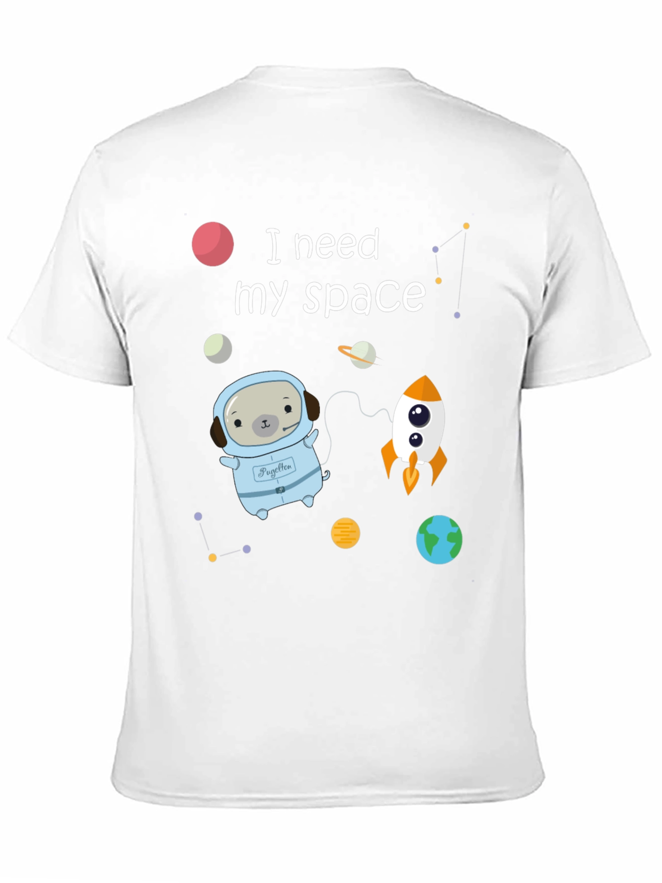 Space Pug T-Shirt