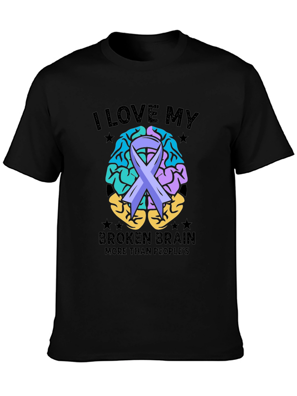 I Love My Broken Brain T-Shirt
