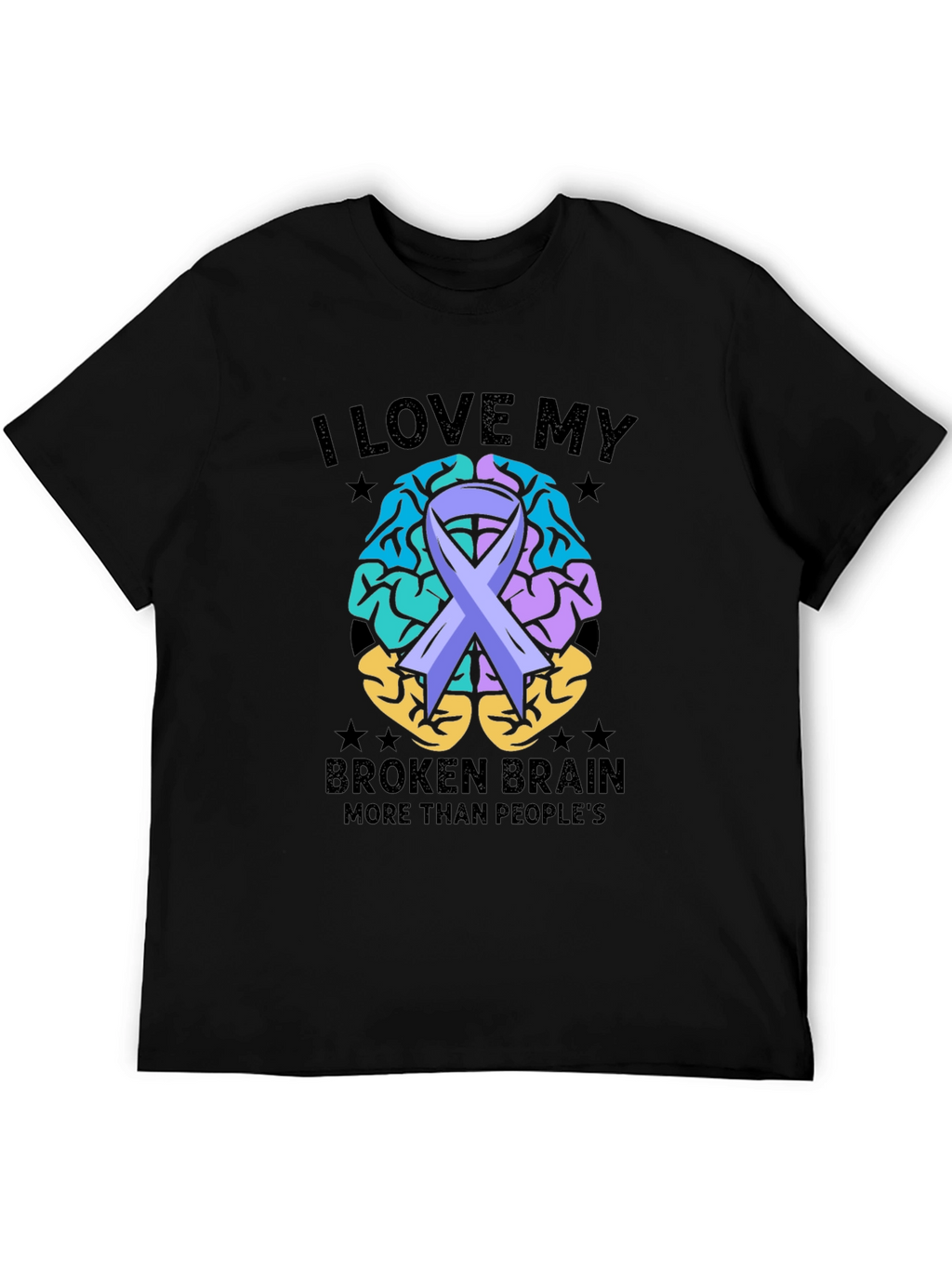 I Love My Broken Brain T-Shirt