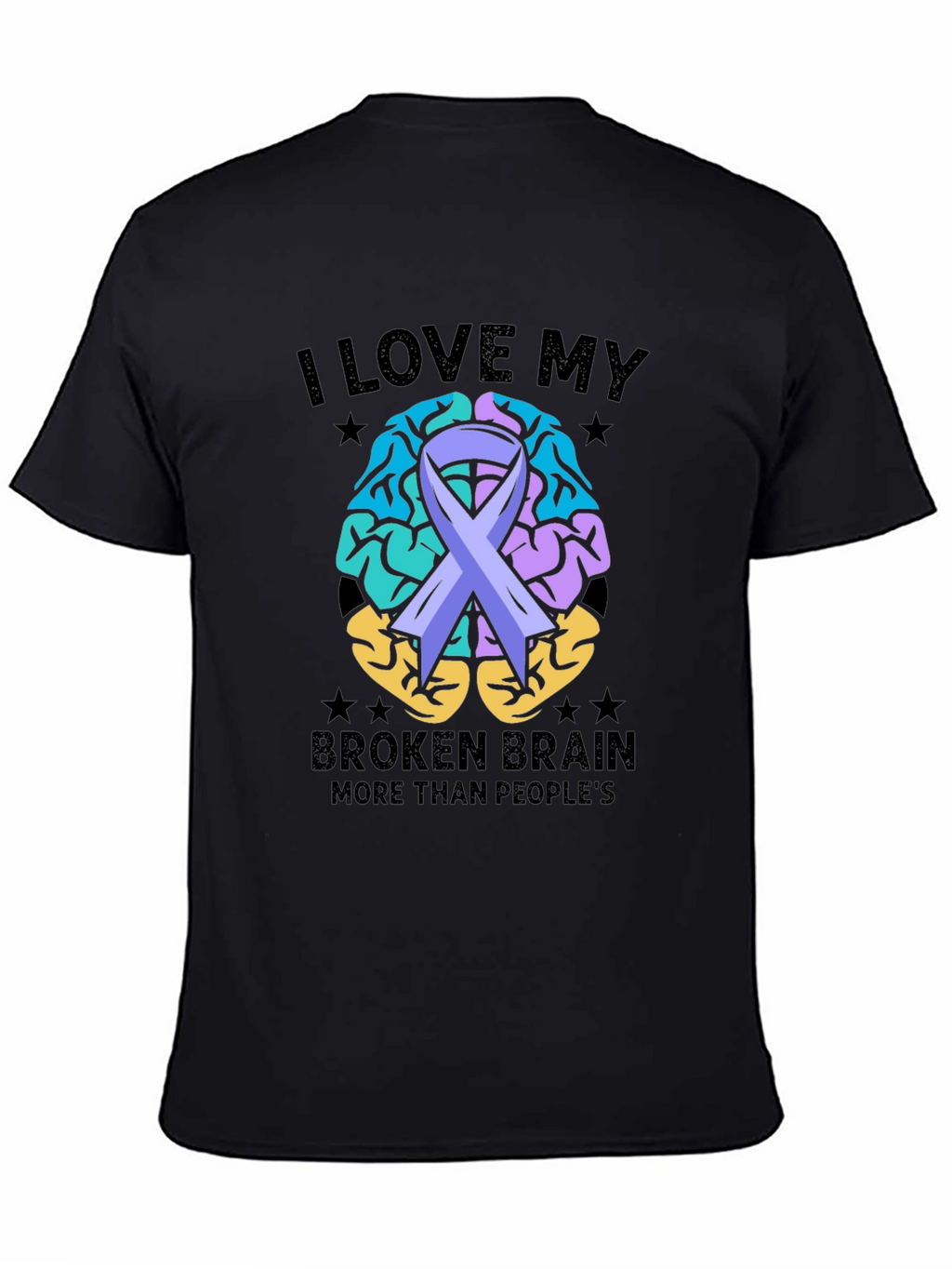 I Love My Broken Brain T-Shirt