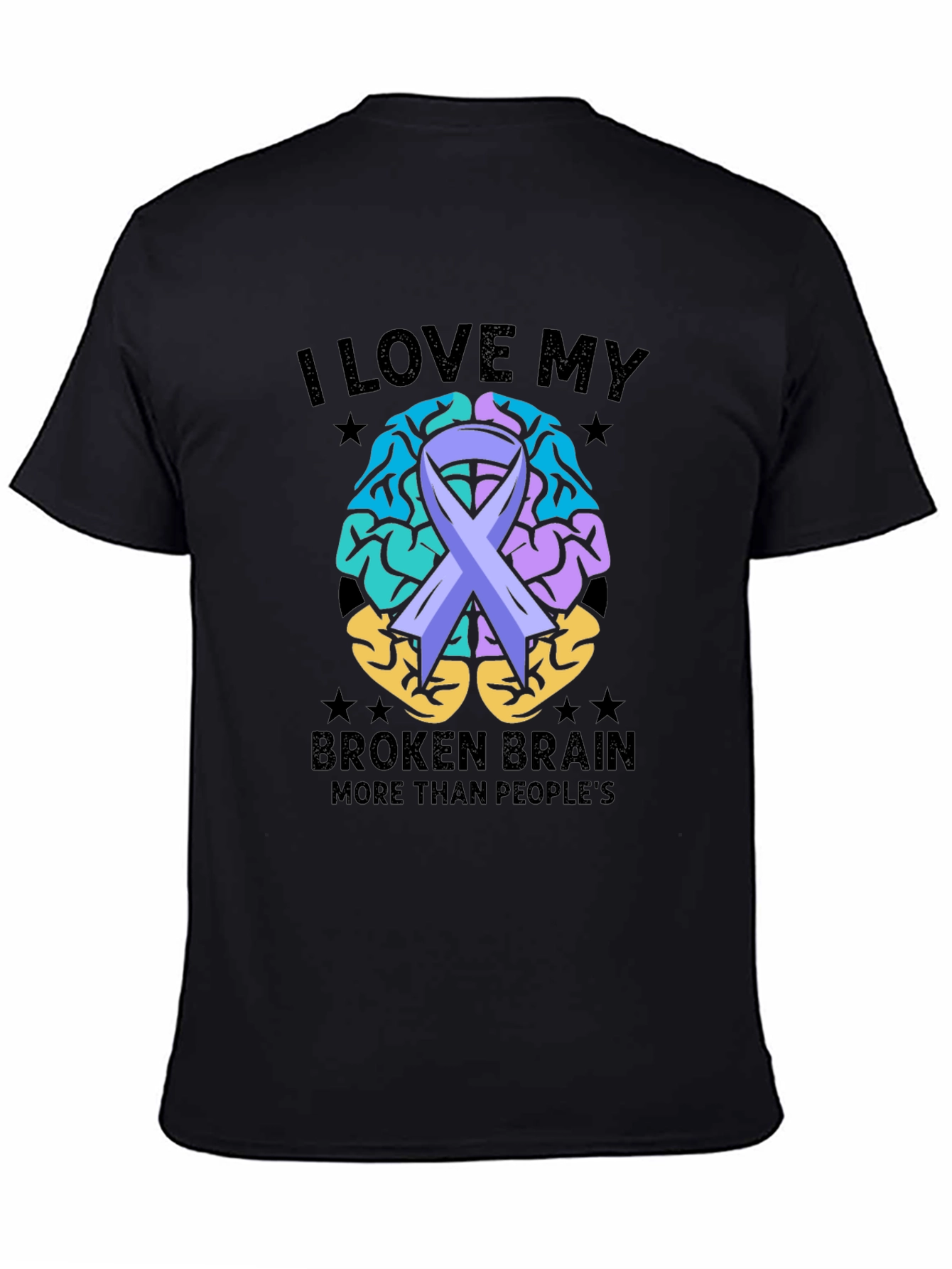 I Love My Broken Brain T-Shirt