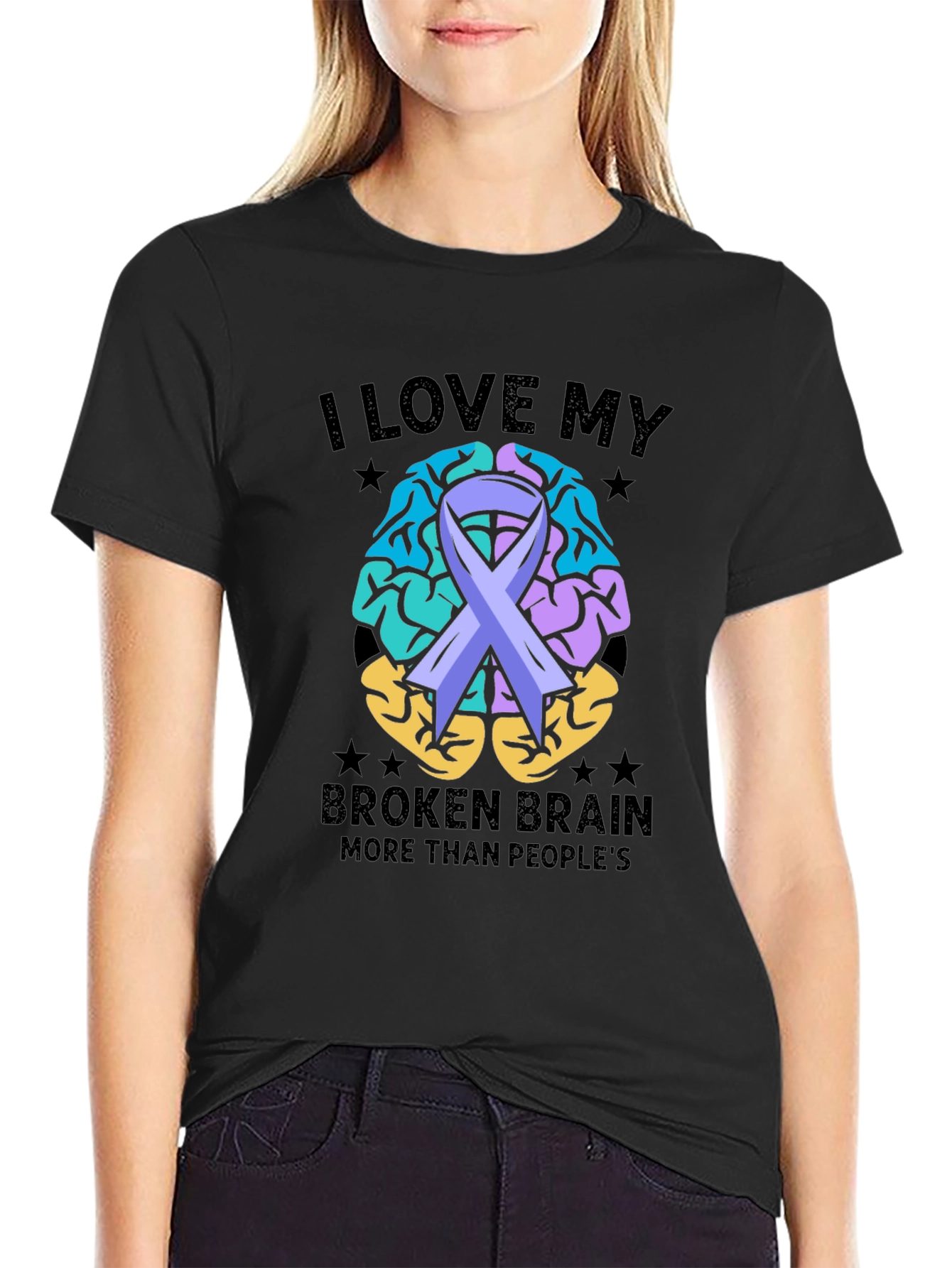 I Love My Broken Brain T-Shirt