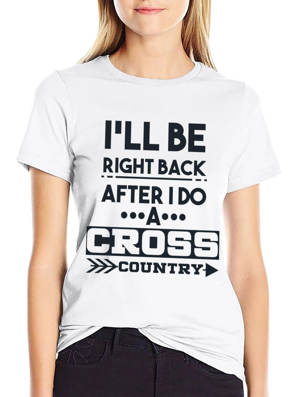Mens Cross Country Runner T-Shirt