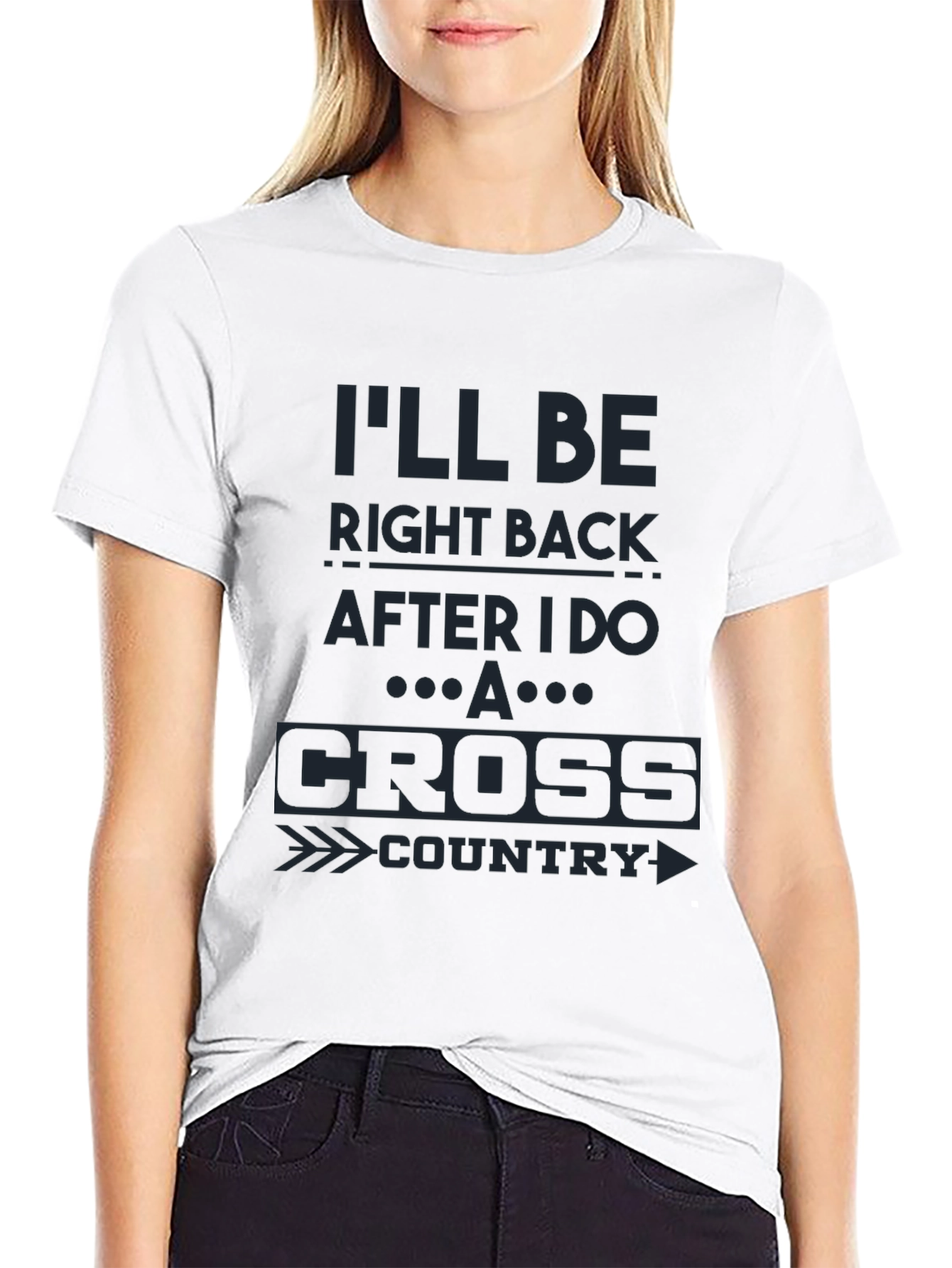 Mens Cross Country Runner T-Shirt