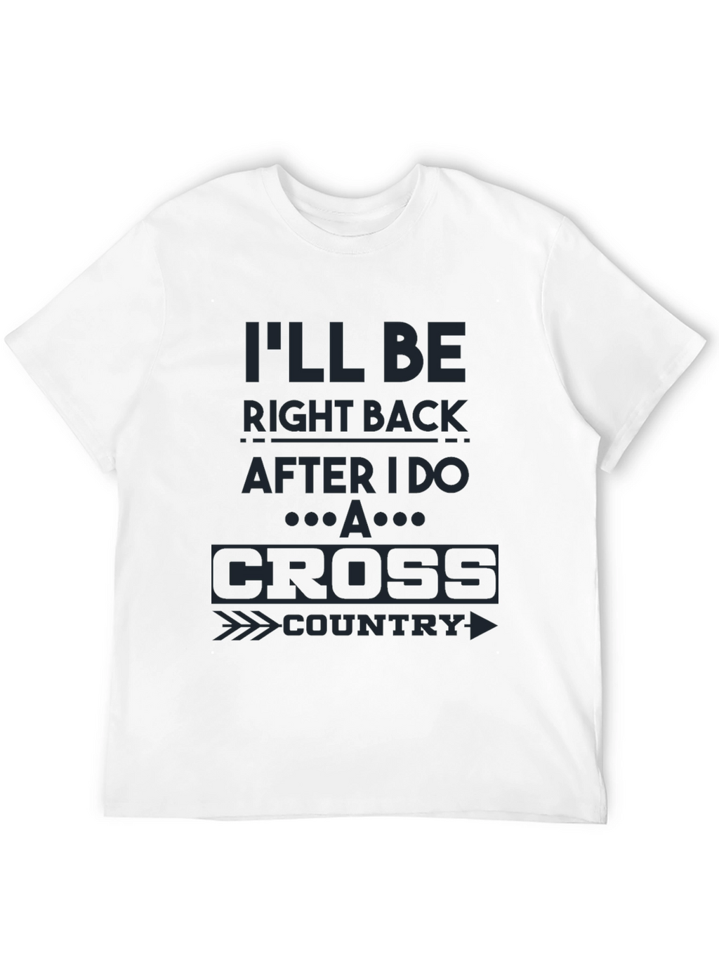 Mens Cross Country Runner T-Shirt