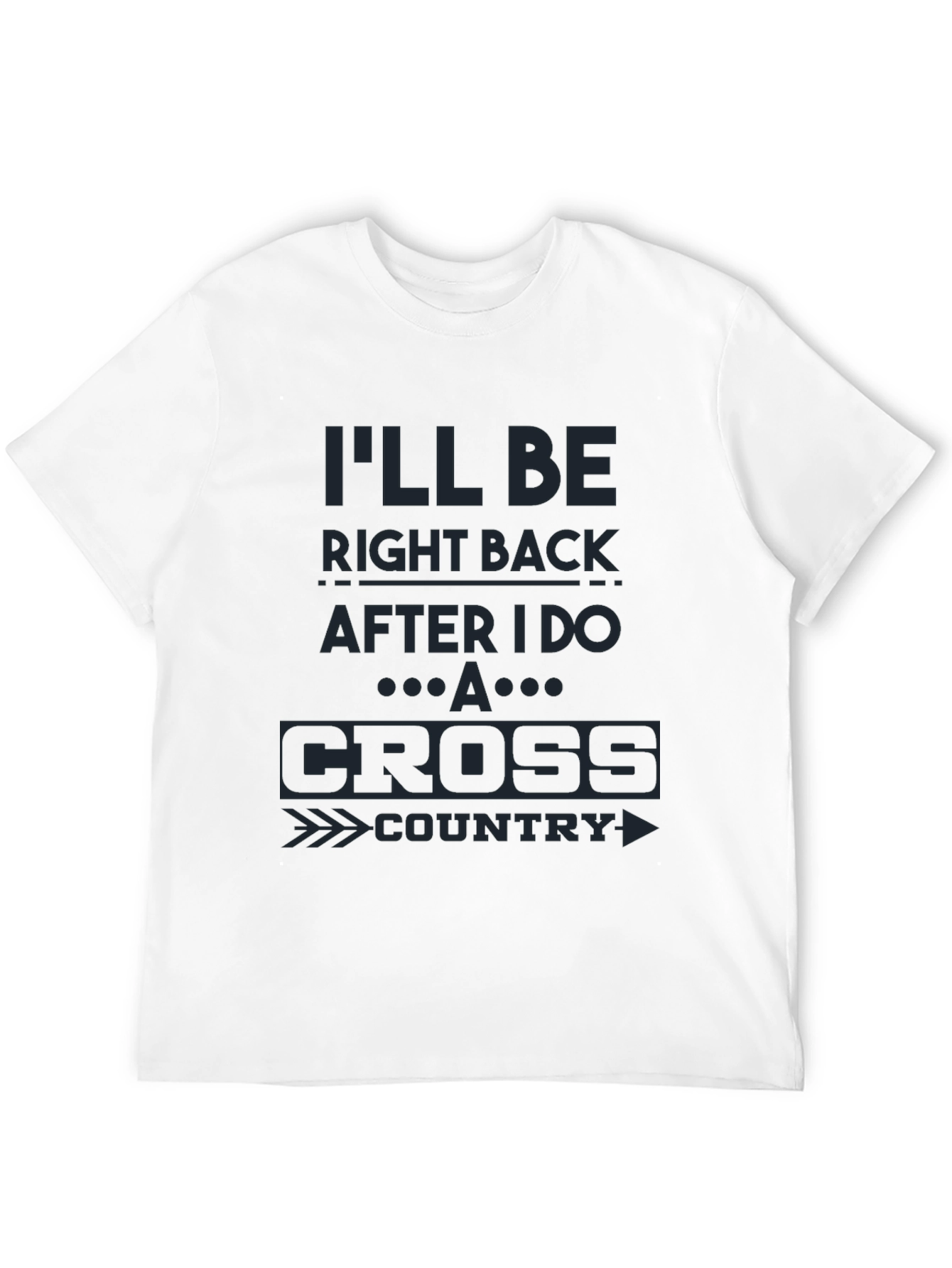Mens Cross Country Runner T-Shirt