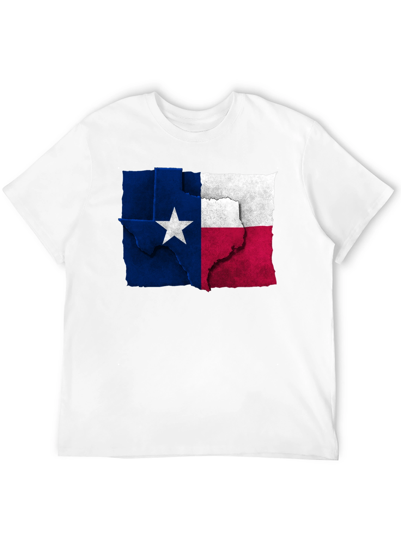 Texas Flag Graphic Tee - Black