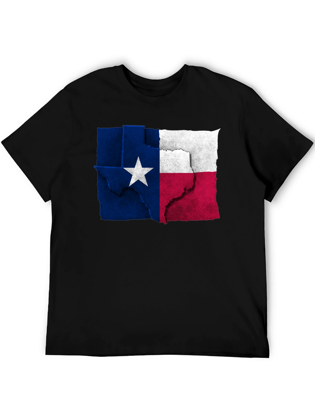Texas Flag Graphic Tee - Black