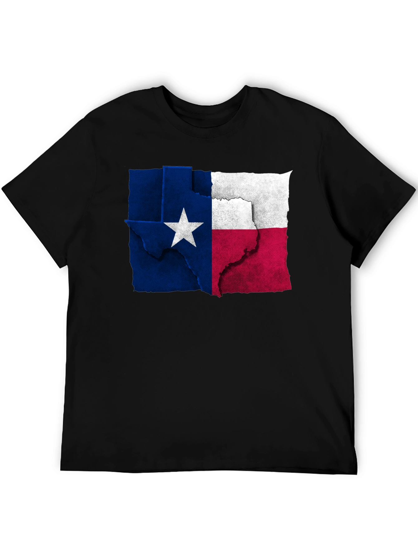 Texas Flag Graphic Tee - Black