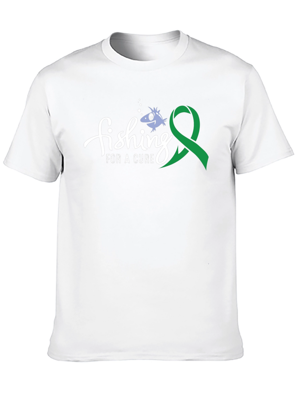 Fishing For A Cure Awareness T-Shirt