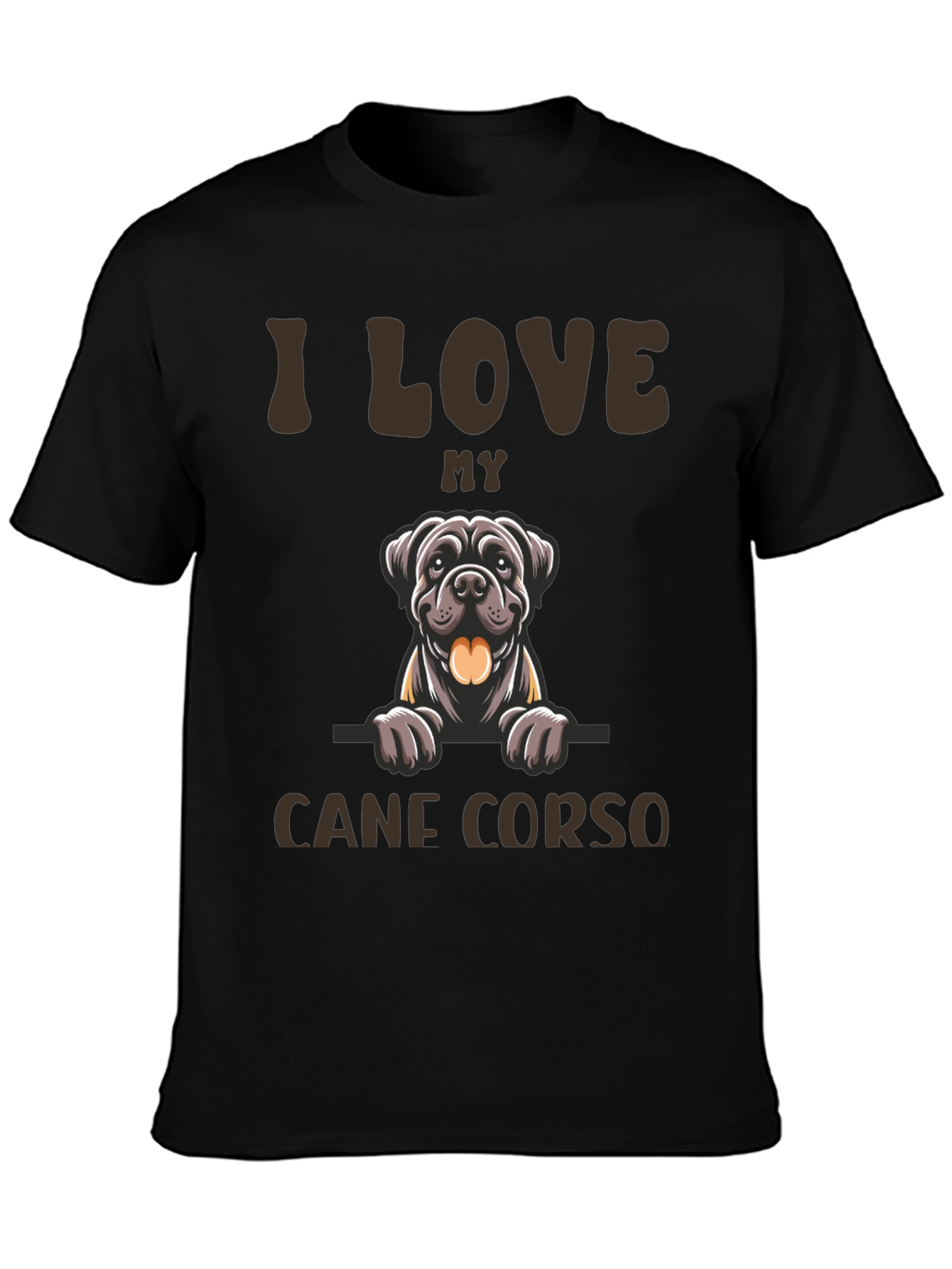 I Love My Cane Corso T-Shirt - Dog Lover Gift