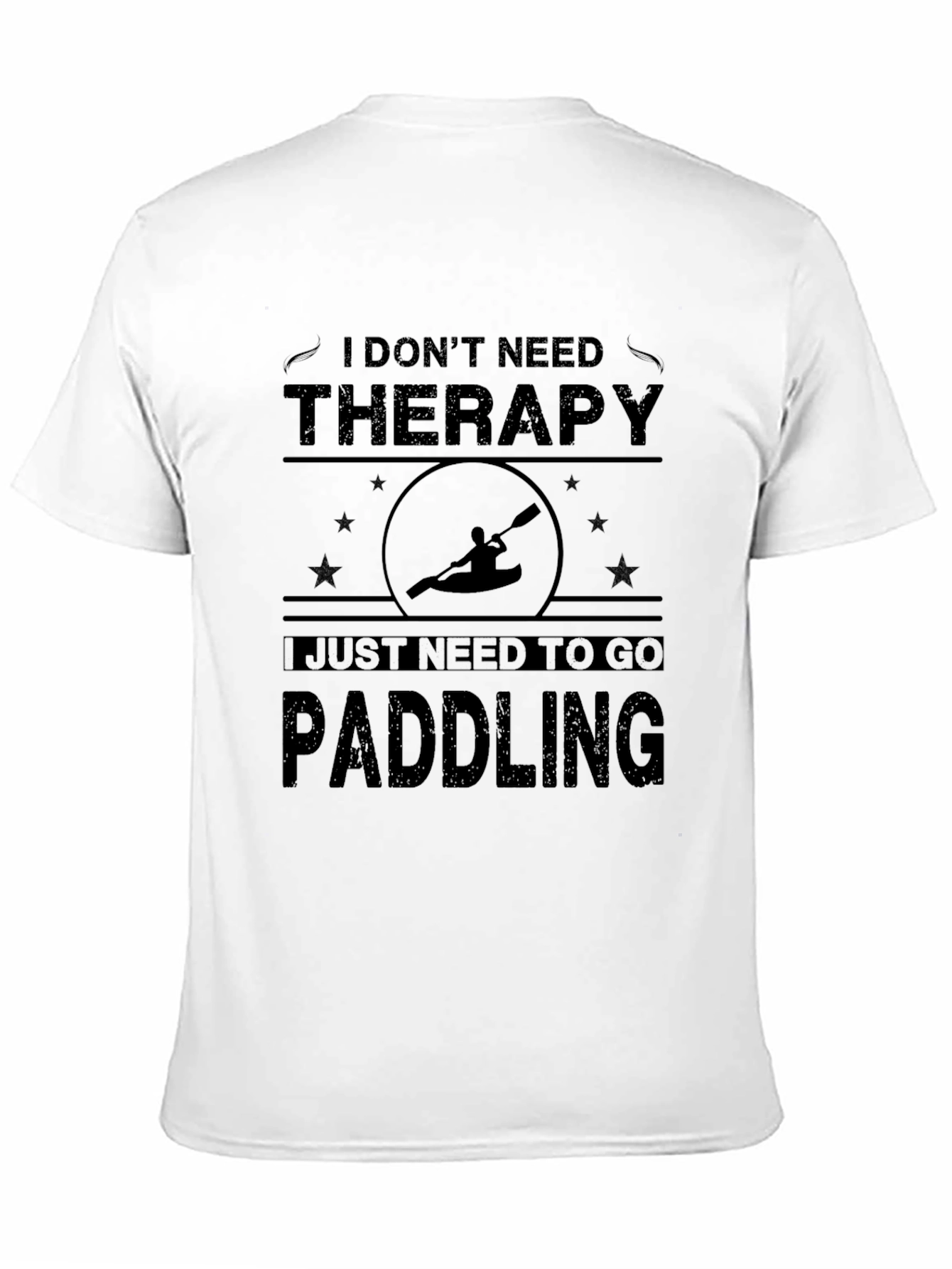 Paddling Therapy Tee - Kayak Lover Shirt