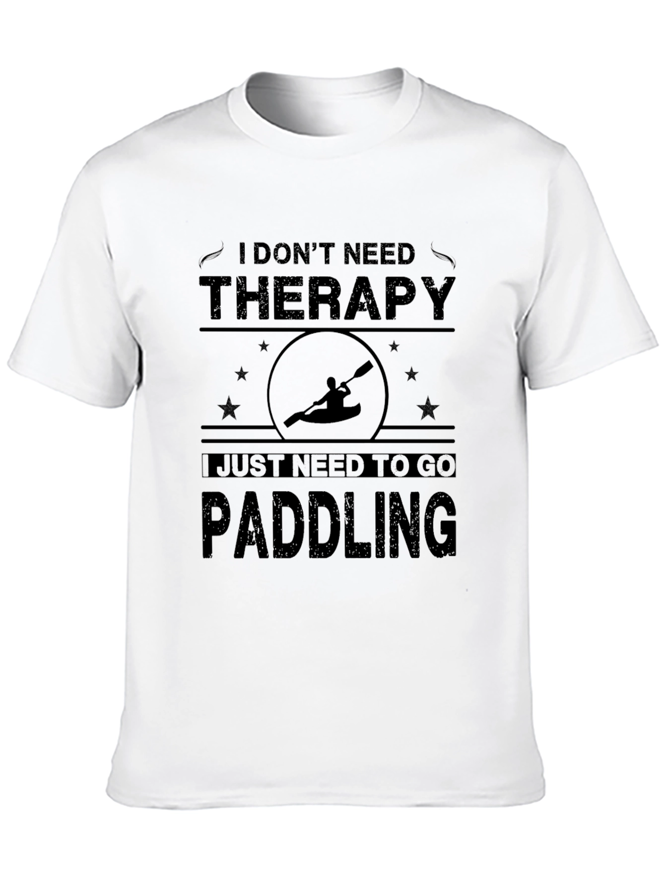 Paddling Therapy Tee - Kayak Lover Shirt