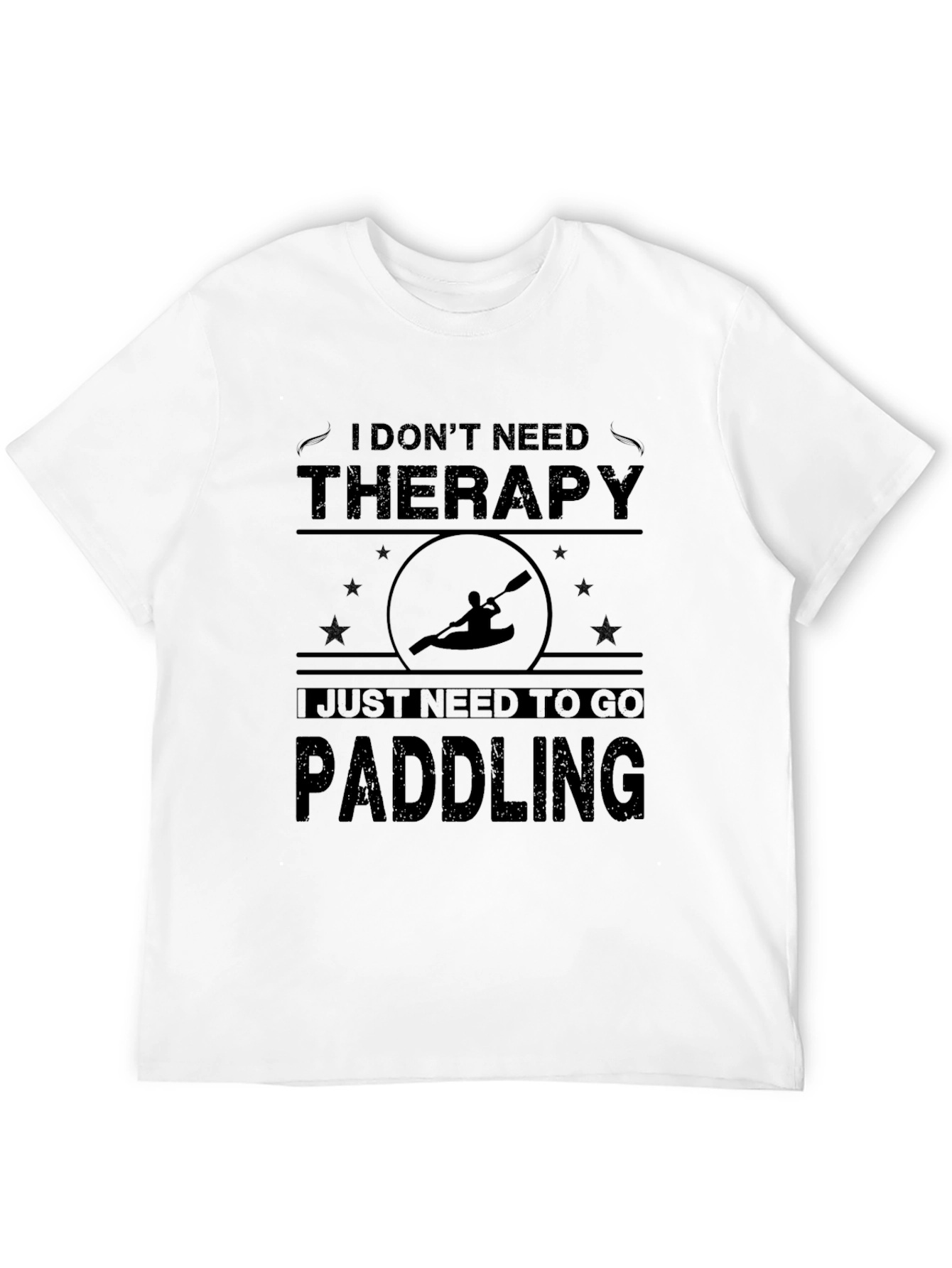 Paddling Therapy Tee - Kayak Lover Shirt