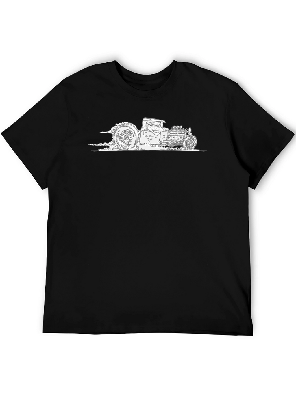 Cool Hot Rod Black T-Shirt