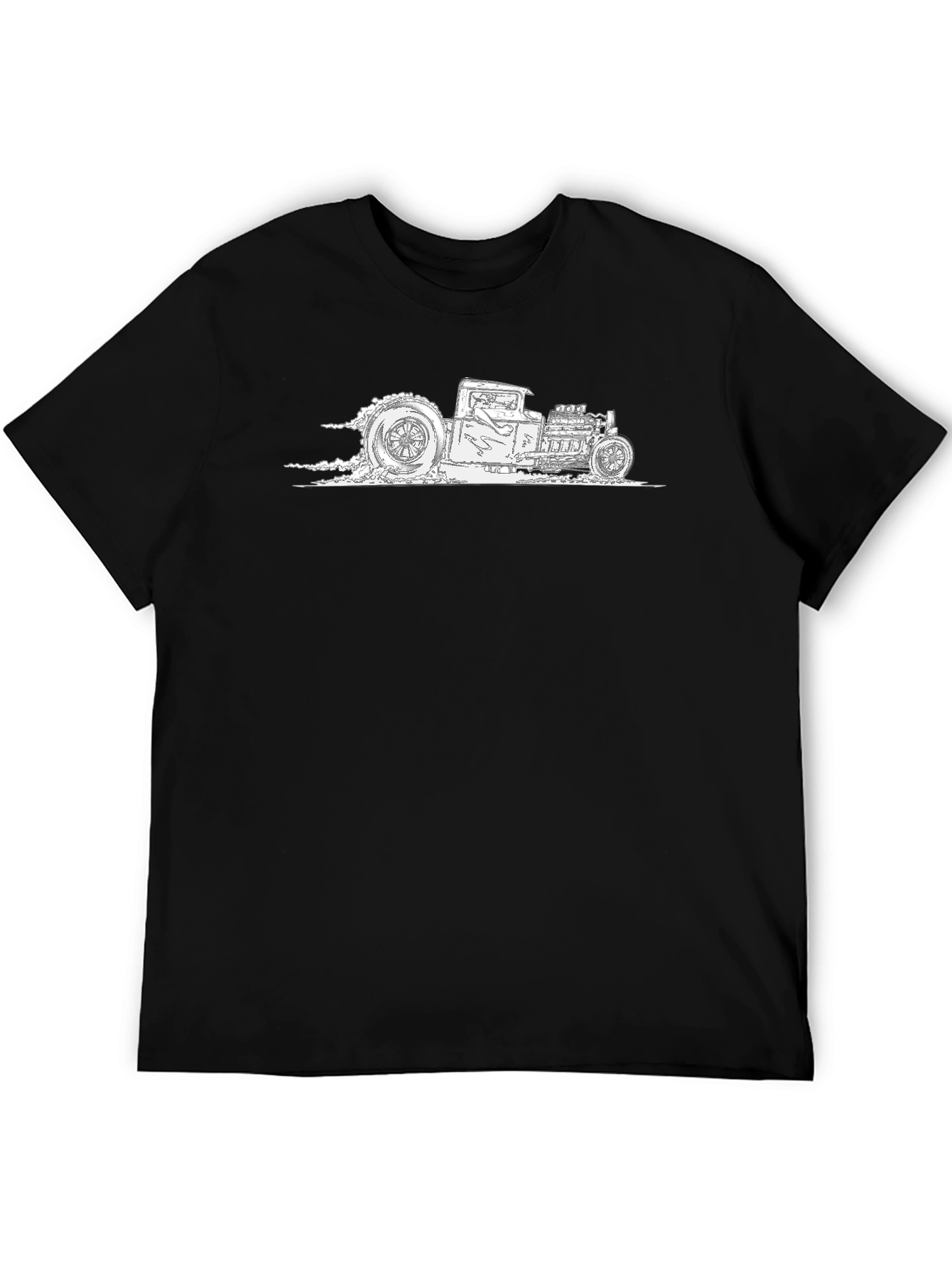Cool Hot Rod Black T-Shirt
