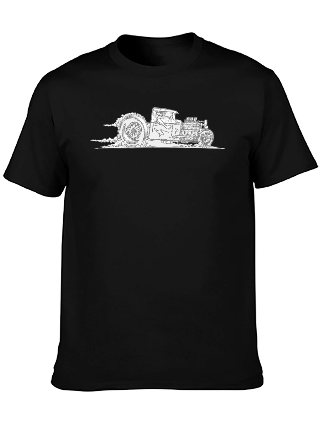 Cool Hot Rod Black T-Shirt