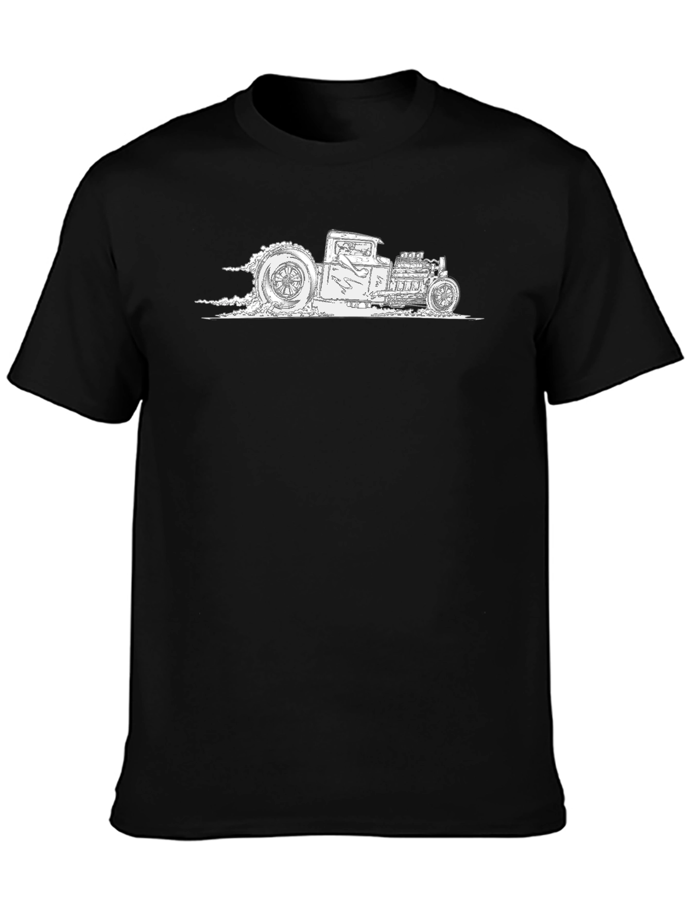Cool Hot Rod Black T-Shirt