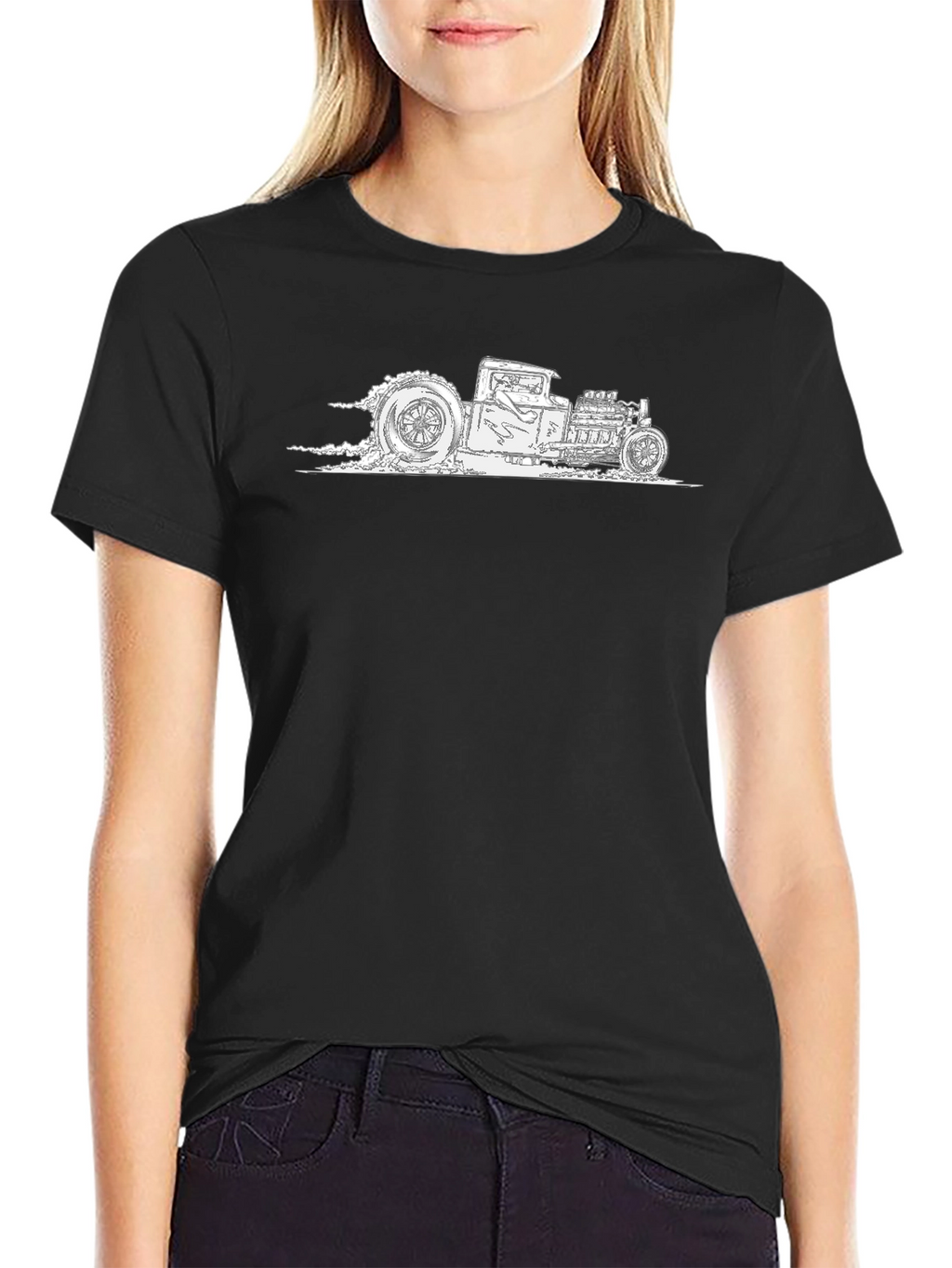 Cool Hot Rod Black T-Shirt